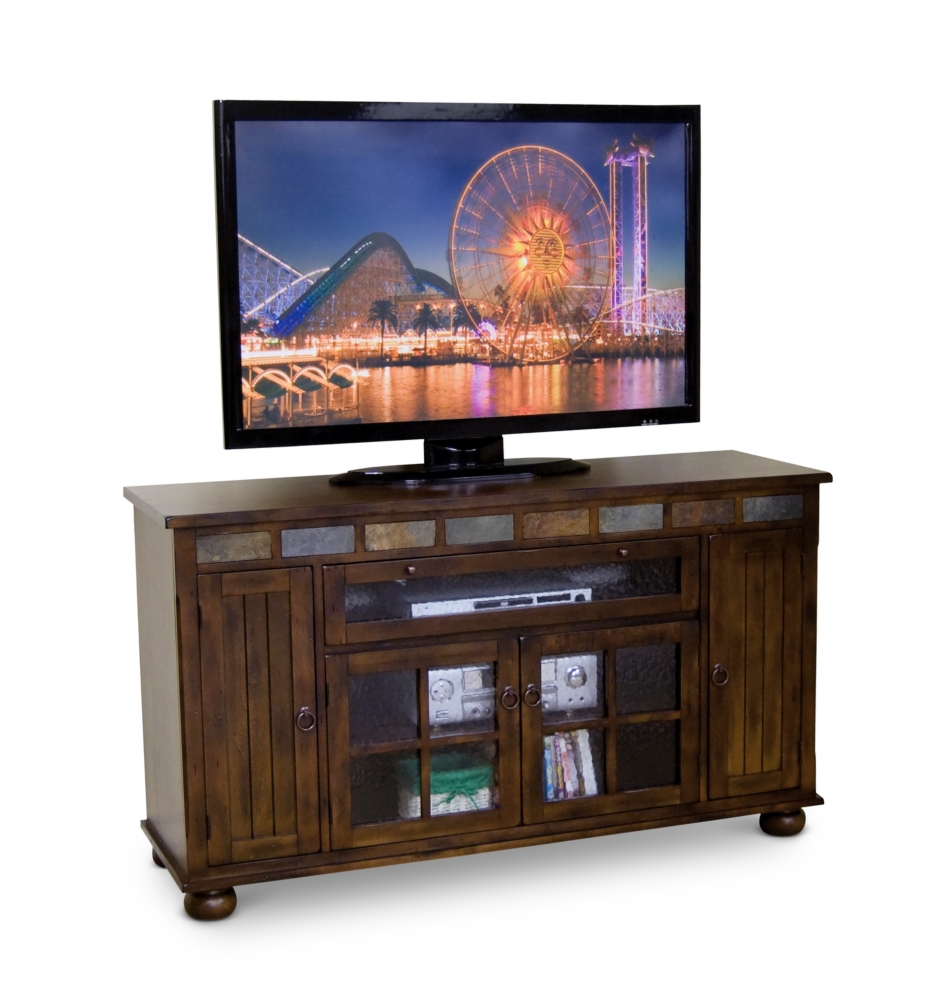 Santa Fe Slate tall console