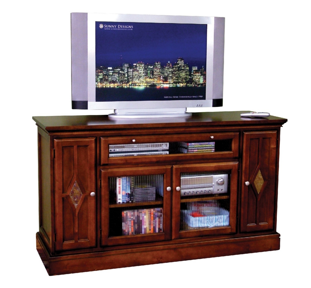 Cappucino tall console