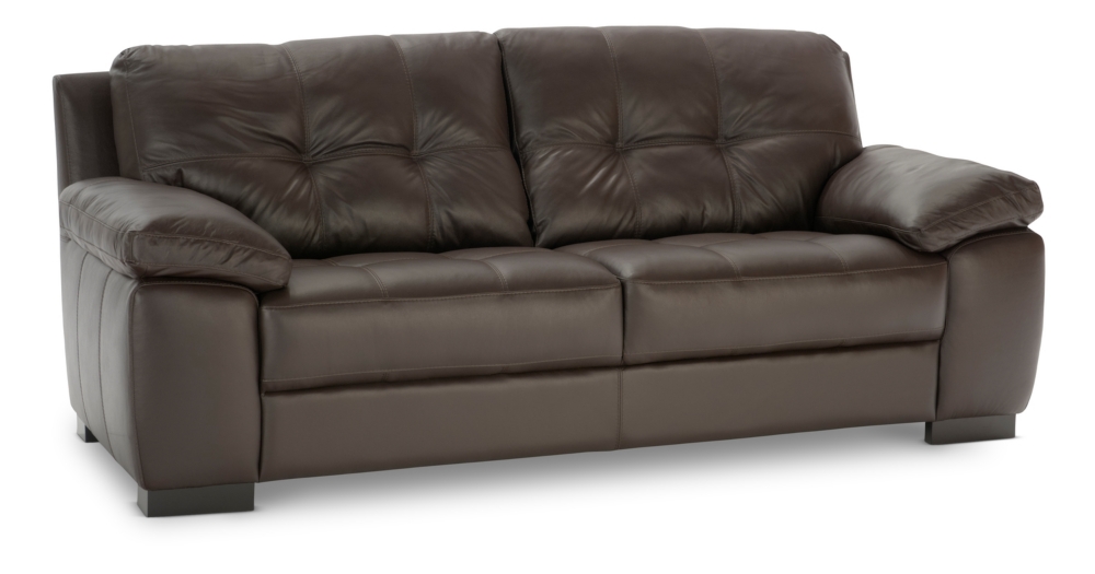 mark asher modern leather sofa