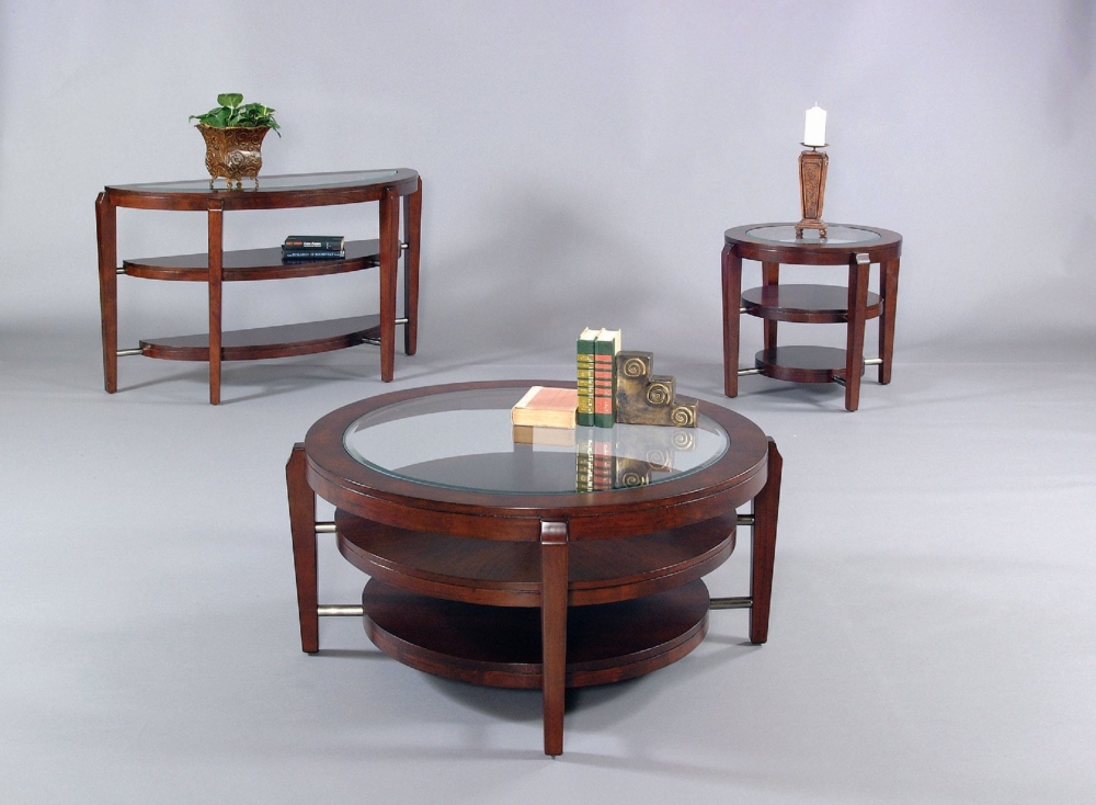 Level Three Round Cocktail Table
