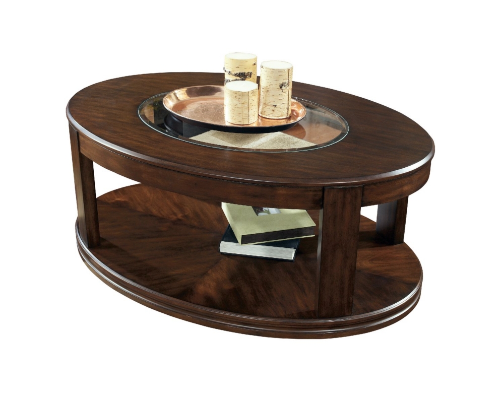 Sanders Oval Cocktail Table