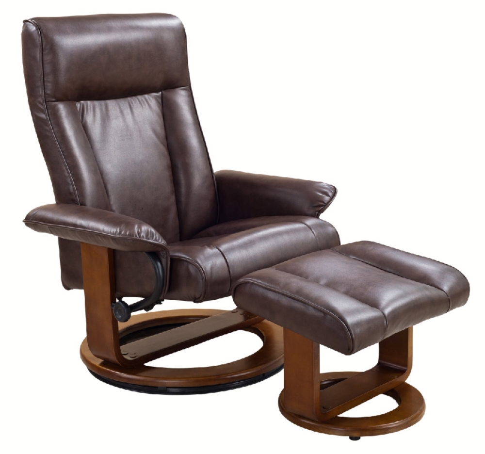 Merit Swivel Recliner And Ottoman