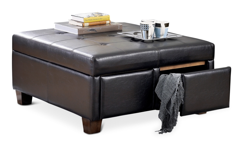 Schmaltzy 4 Drawer Cocktail Ottoman