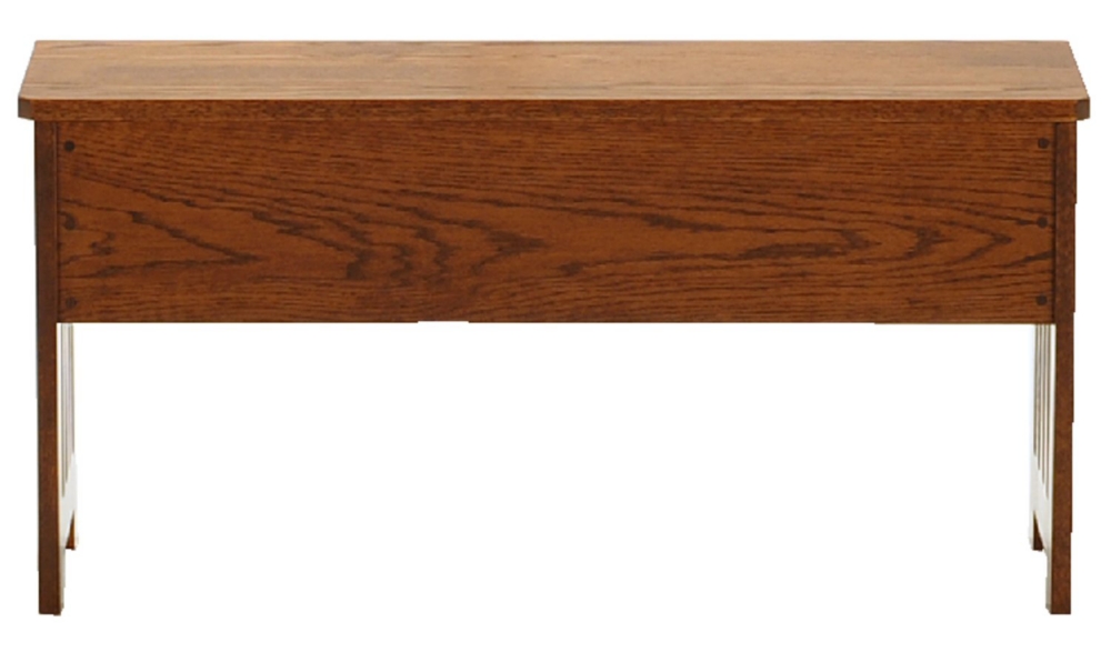 Mission Flip top 3' storage bench by Amish Craftsmen