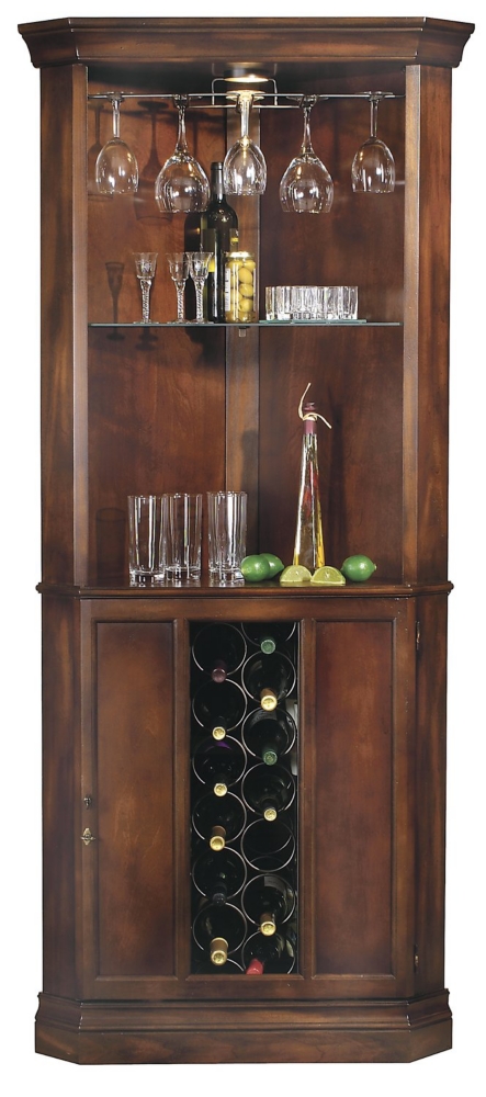 Piedmont Corner Wine Cabinet
