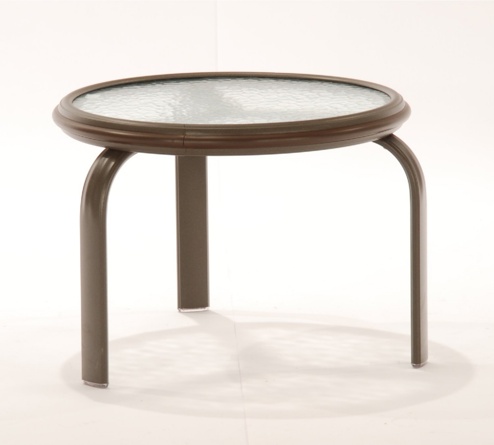 Kensington II Round end table by Homecrest