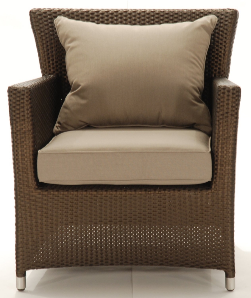 Maldive Lounge Chair with pillow and cushion