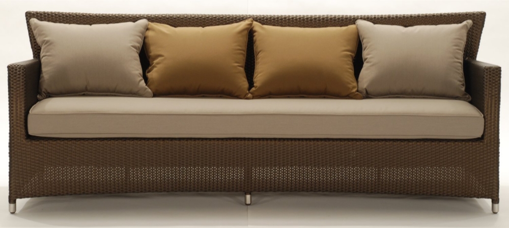 Maldive Sofa with pillows and cushions