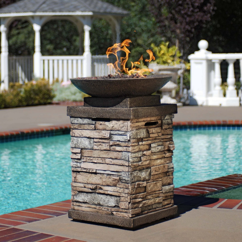New Castle Firebowl With Cover