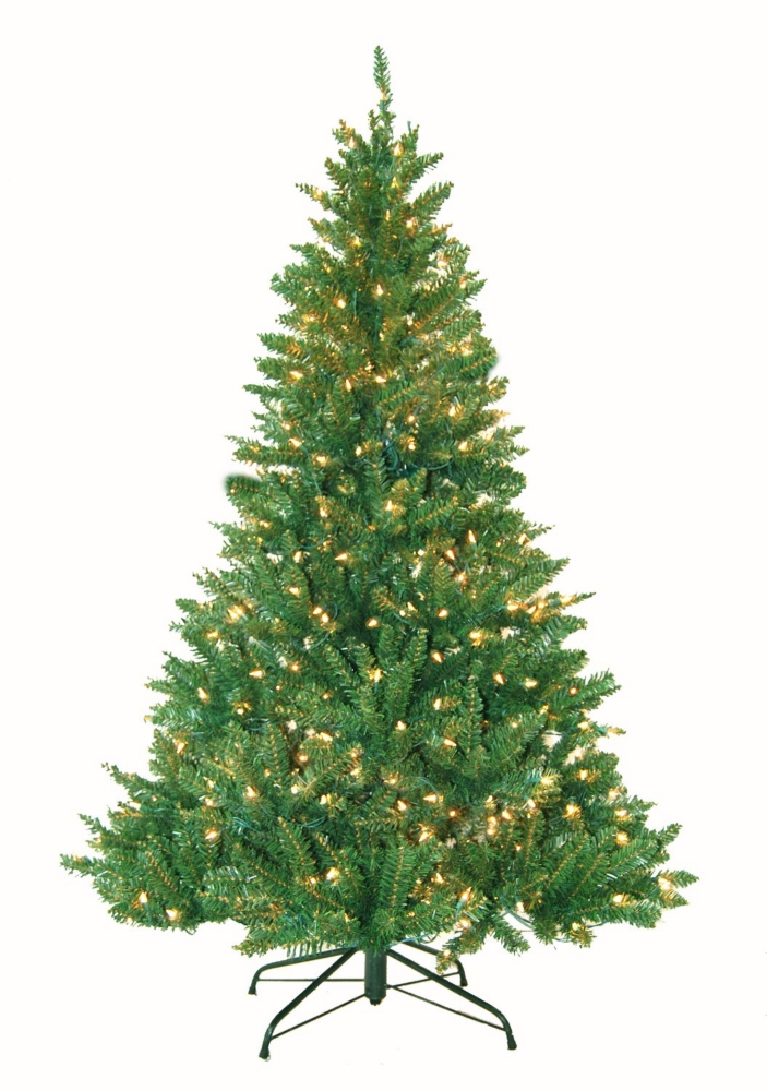 Arrow Pine 6 Foot Pre-lit Artificial Christmas Tree Clear Lights