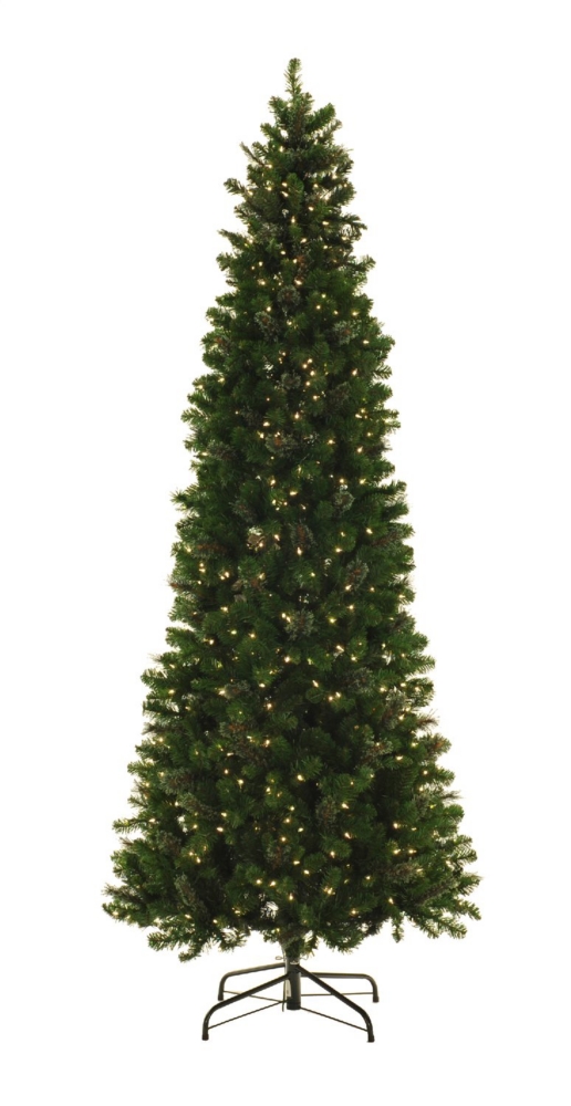 Oregon Green Pine 9 Foot Pre-lit Christmas Tree Clear Lights