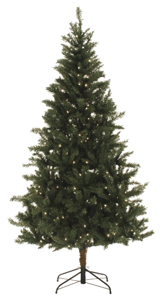 Aspen Pine 7.5 Foot Pre-lit Artificial Christmas Tree Clear Lights