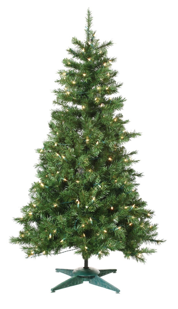 Colorado Spruce 4 Foot Pre-lit Artificial Christmas Tree Clear Lights