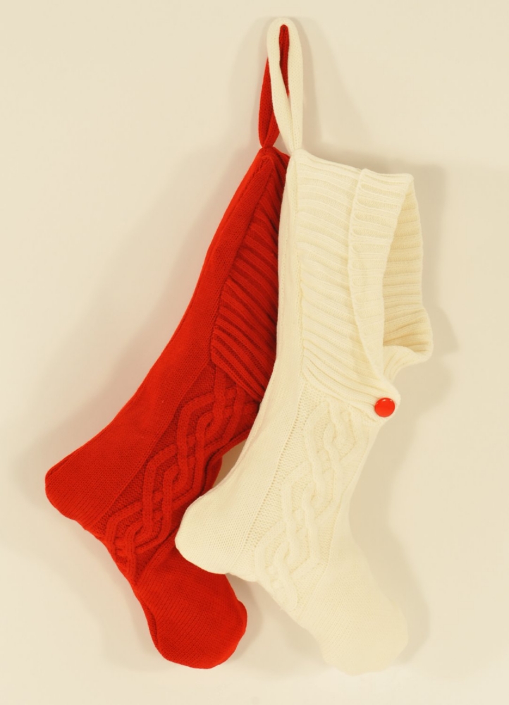 Stocking 24 Inch Knit Sweater Design