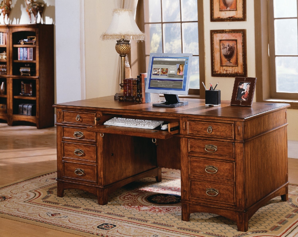 Mission Hills Executive Desk