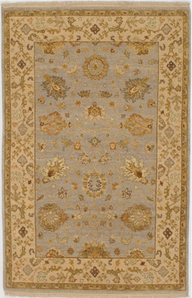 Hand Knotted Rug 3'11