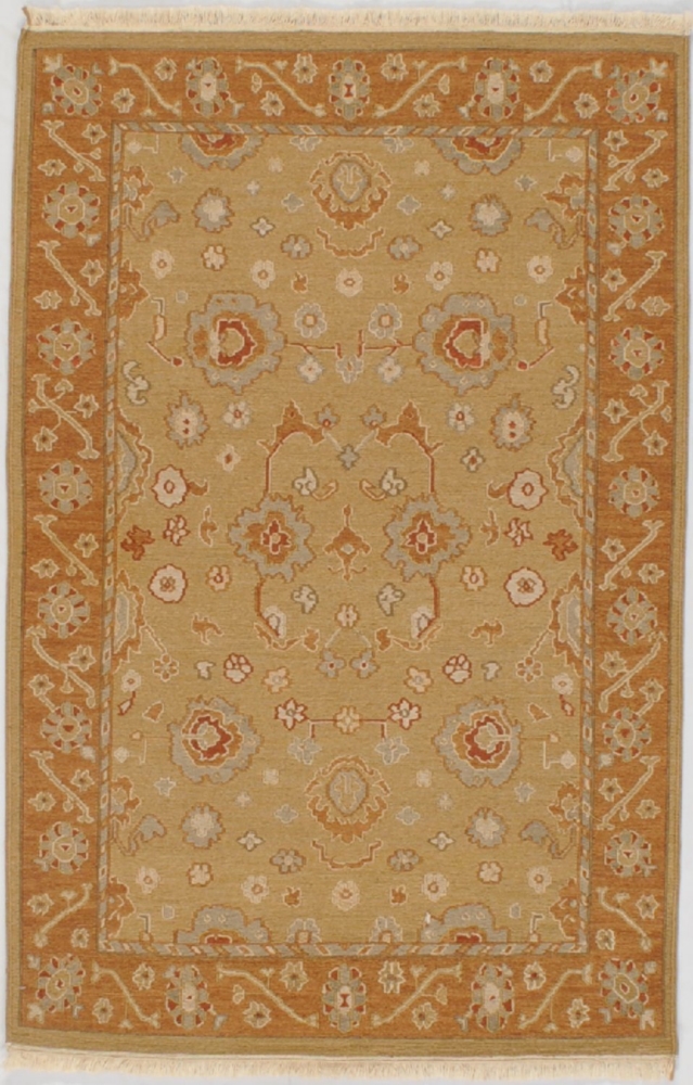 Hand Knotted Rug 3'9
