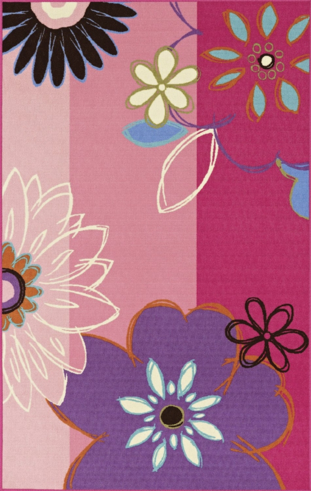 4'5" X 6'9" 4-Ever Young Pink Rug