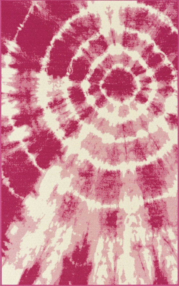 4'5" X 6'9" 4-Ever Young Fushia Rug