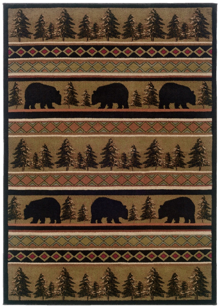 Hudson Bears 5'3" X 7'6" by Sphinx