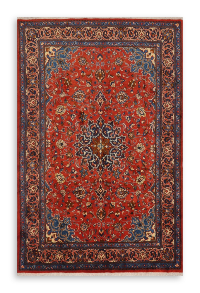 Hand Knotted Rug 7'X10'8" from World Rug Traders