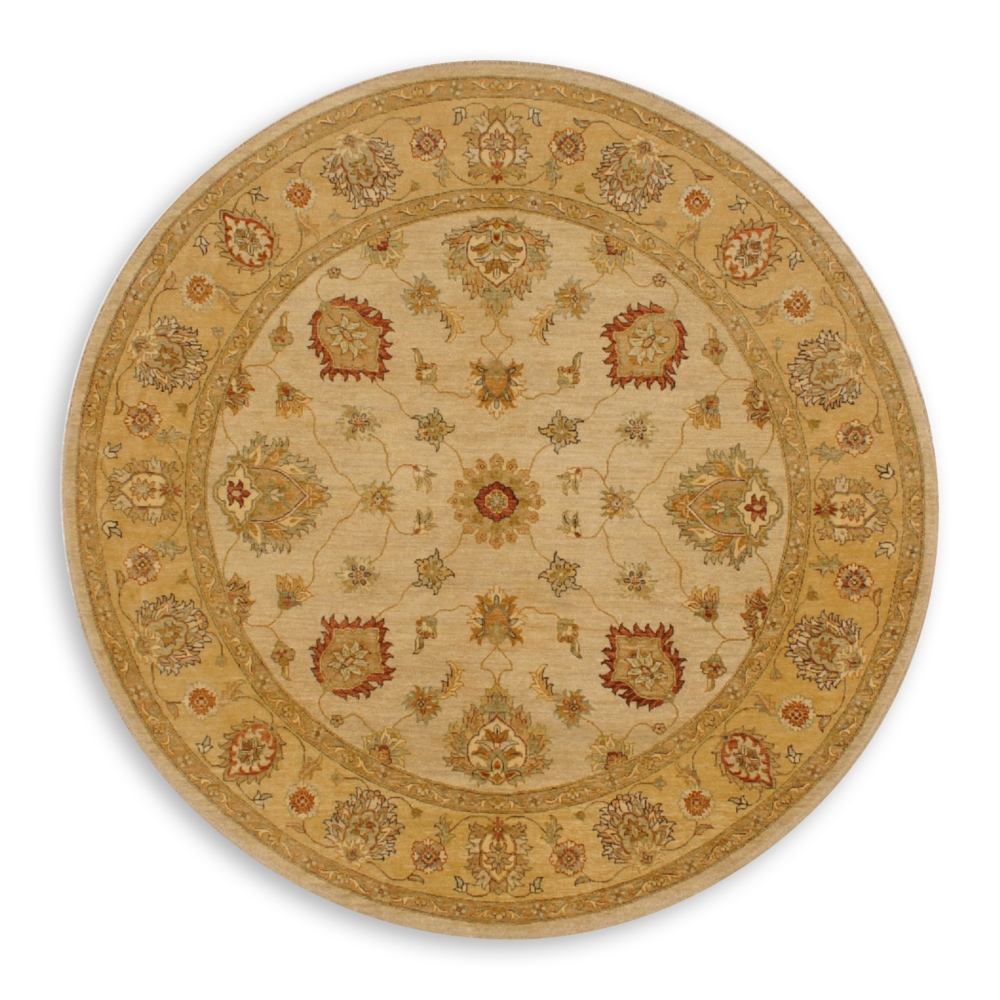 Hand Knotted Rug 8'1" X 8'1" from World Rug Traders