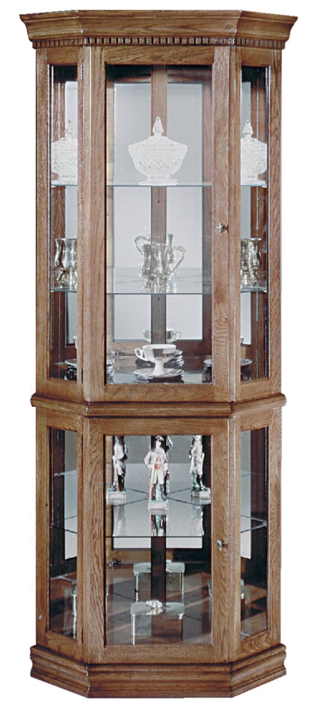 Lighthouse Oak Corner Curio