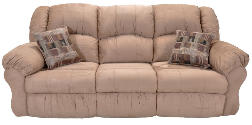 Denson Reclining Sofa with Drop Down Table and BONUS Massage