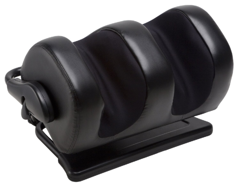 I-Joy Massage Ottoman - Black