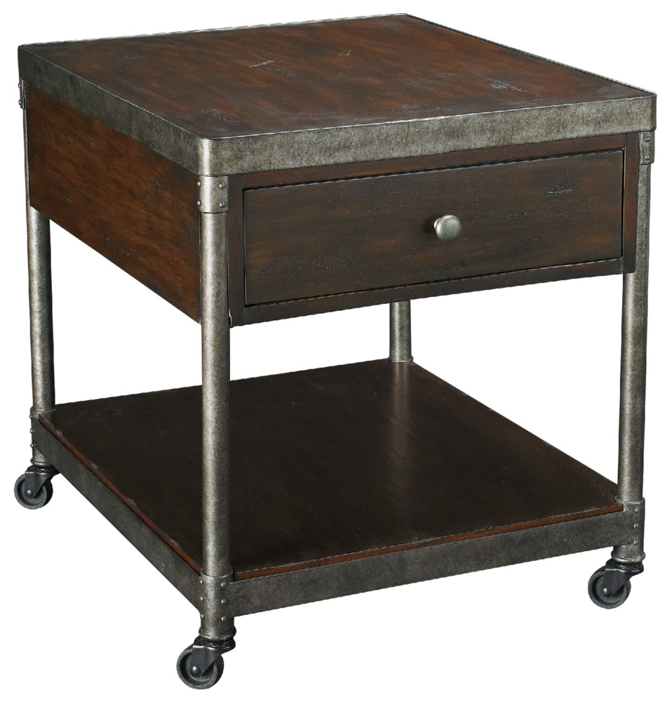 Structure Rectangular End Table With Drawer