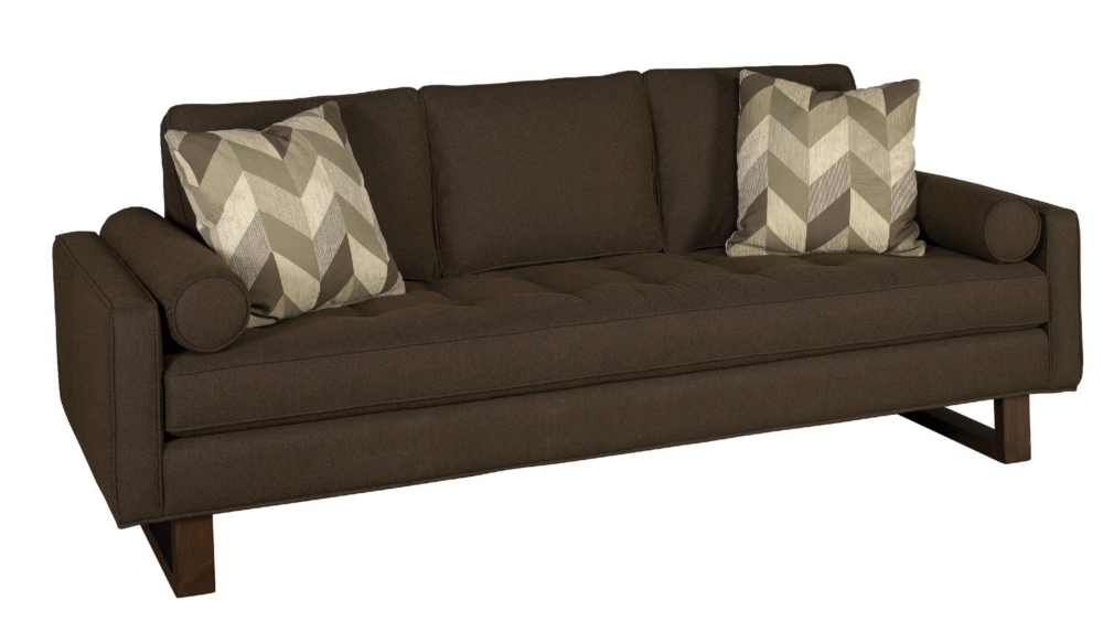 Bennet Sofa with Walnut base