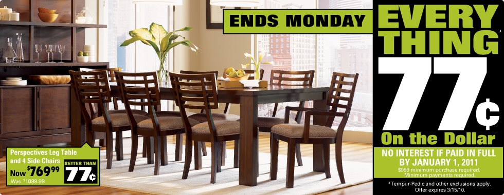 Everything 77 Cents on the Dollar - Ends Monday