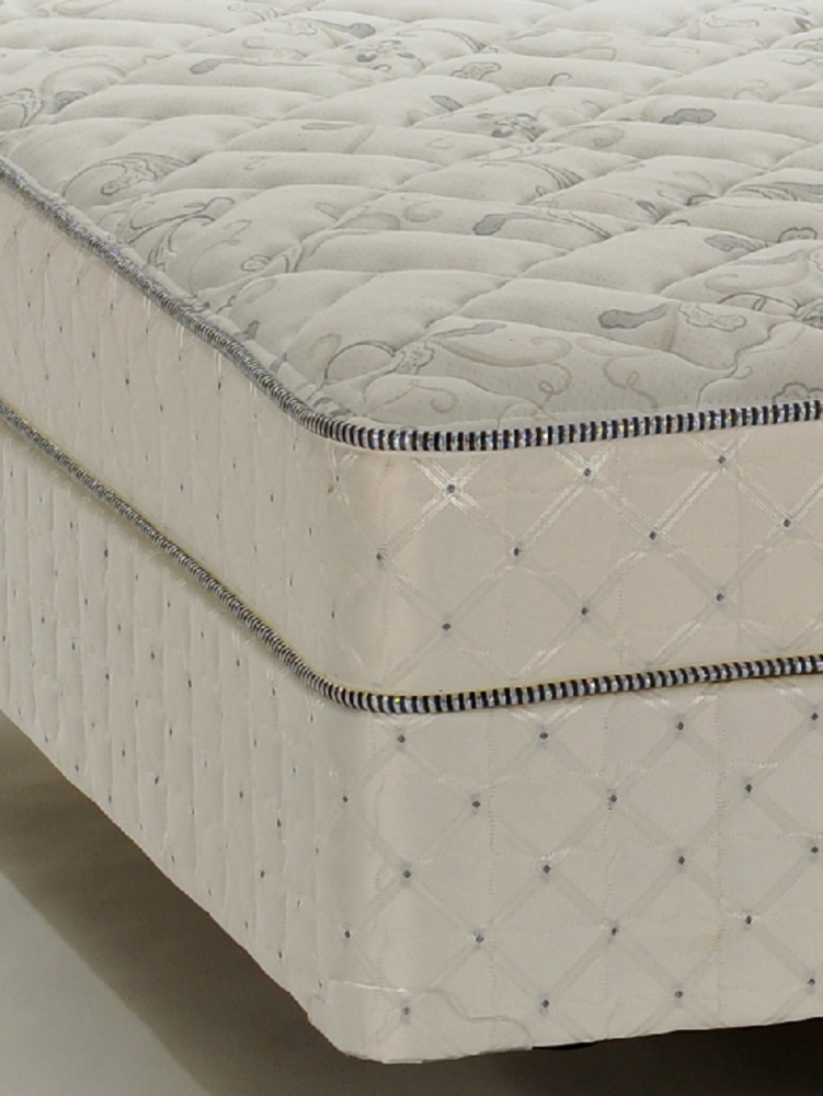 Perfect Sleeper® by Serta® Kissinger Firm Full Set with Low Profile Foundation