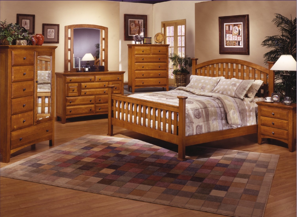 Riverwood Queen Poster Bed Bedroom Suite