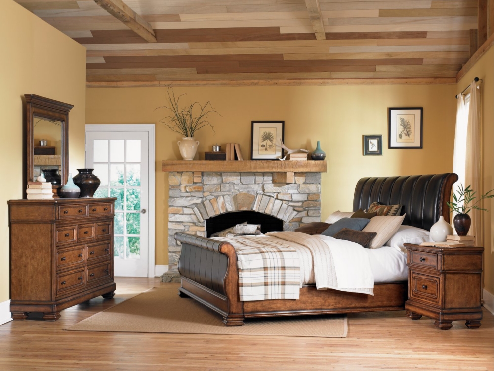 Larkspur King Sleigh Bedroom Suite