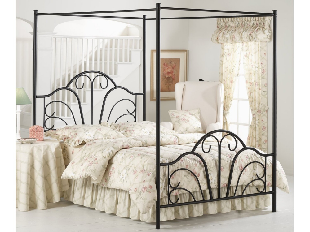 Full Size Canopy Beds at Total Bedroom Furniture, Metal Canopy