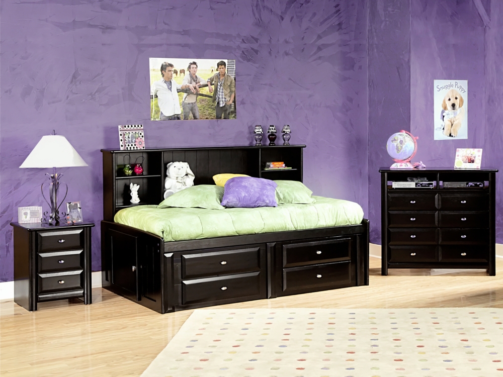 Petite Louis Twin Panel Bed Suite
