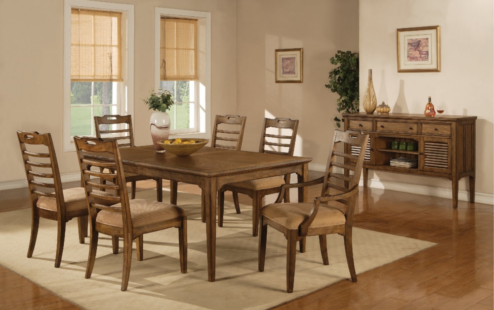 Newberry Dining table and 4 side chairs