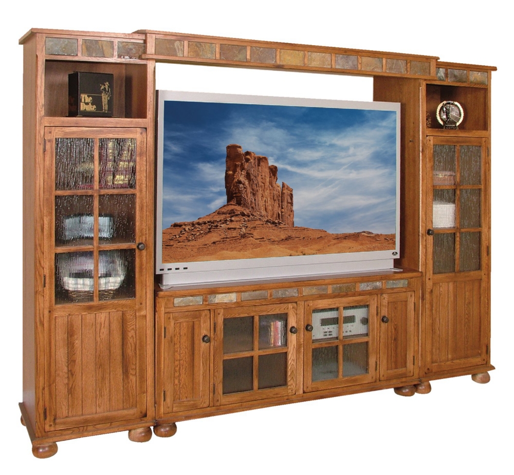 Sedona Entertainment Wall with 62" console