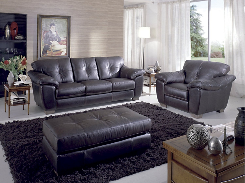 Phoenix 3 Piece Leather Room Package