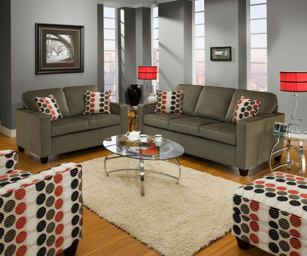 Virginia Sofa And Loveseat Set