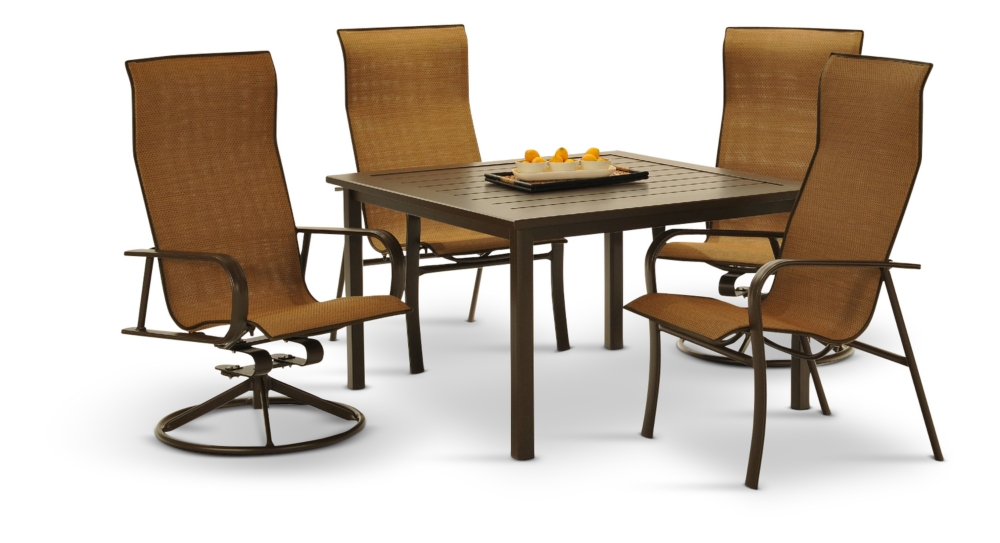 Ellington 5PC Wood Firepit Set by Direct Design