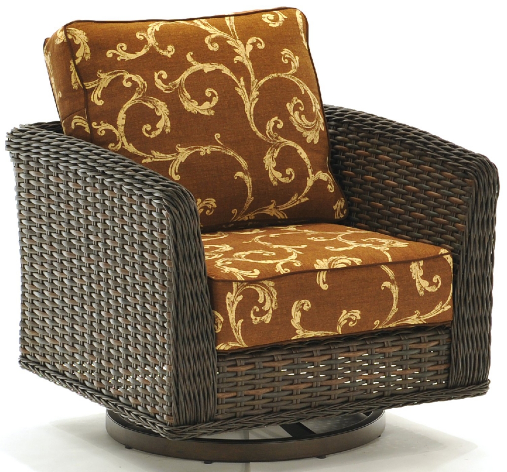 Catalina Swivel Rocker and Cushion by Direct Design