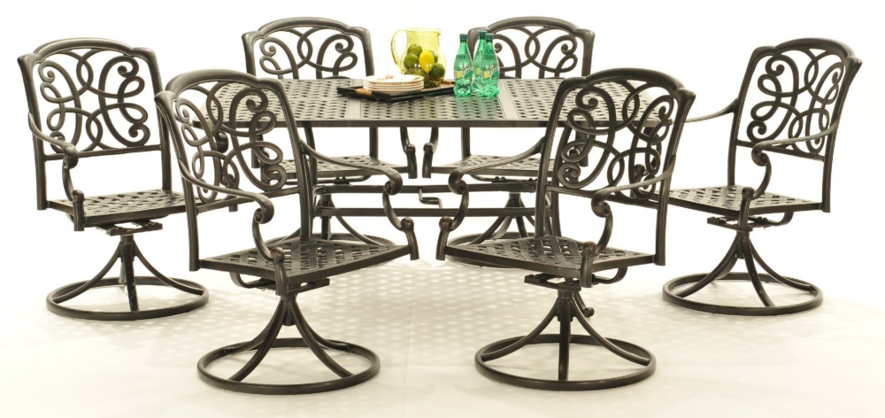 Molise 7-pc dining set by Hanamint