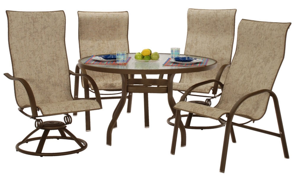 Palm Bay 5PC Sling Dining Set by Homecrest