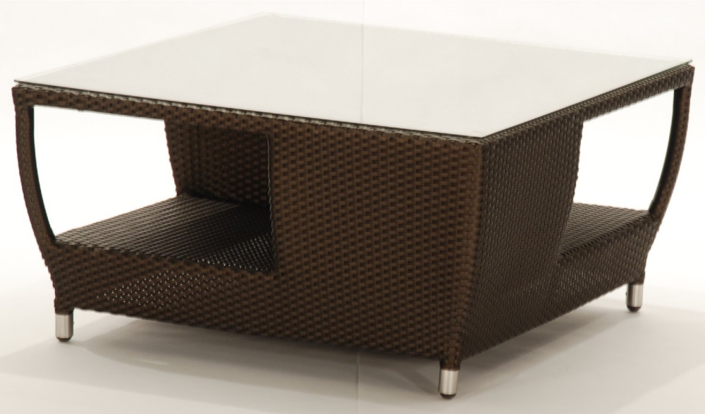 Maldive Coffee Table with glass top