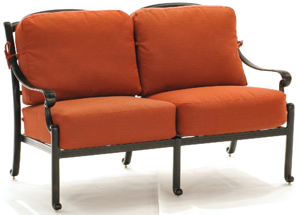Molise Loveseat and cushions by Hanamint
