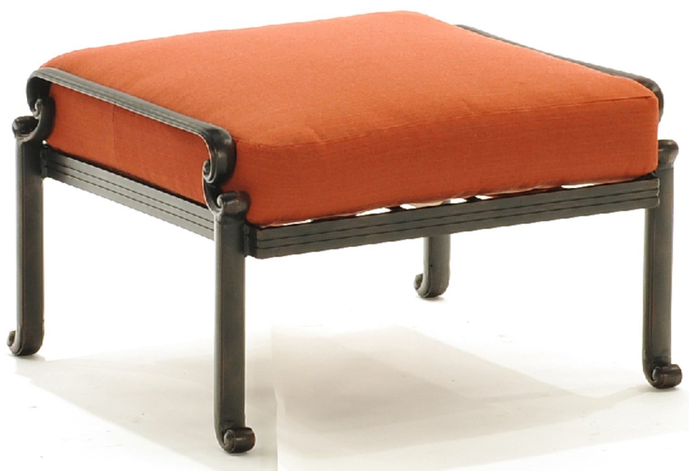 Molise Ottoman and Cushion by Hanamint