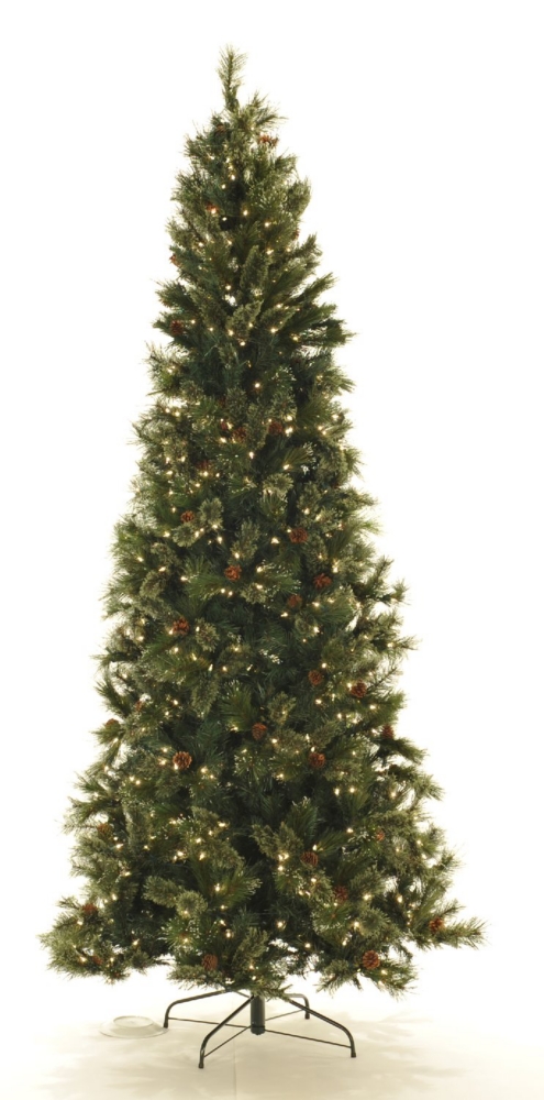 Oregon Pine 12 Foot Pre-lit Artificial Christmas Tree Clear Lights
