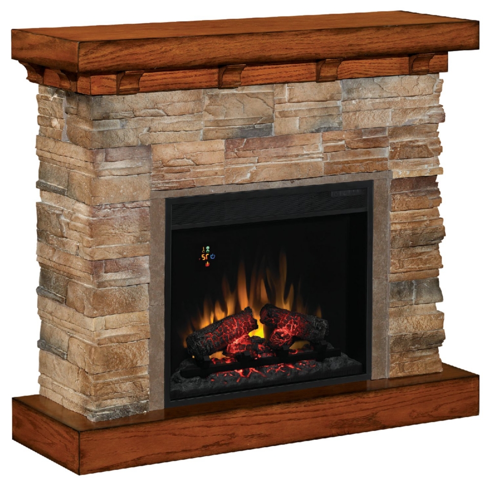 Flagstone Electric Fireplace